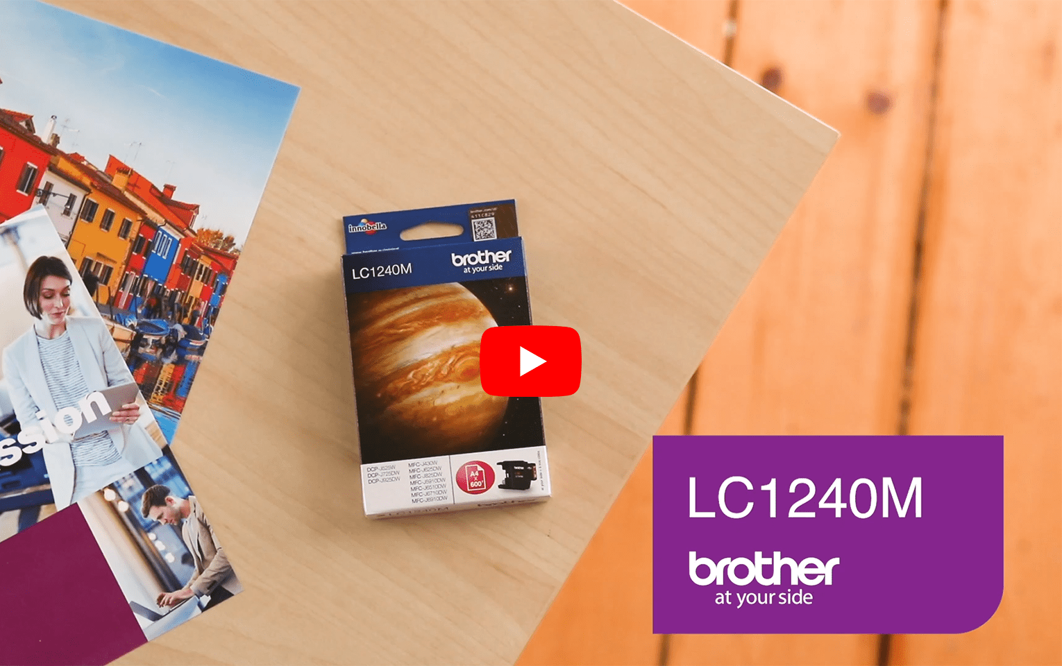 Genuine Brother LC1240M Ink Cartridge – Magenta 5